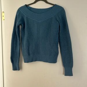 Off the shoulder sweater